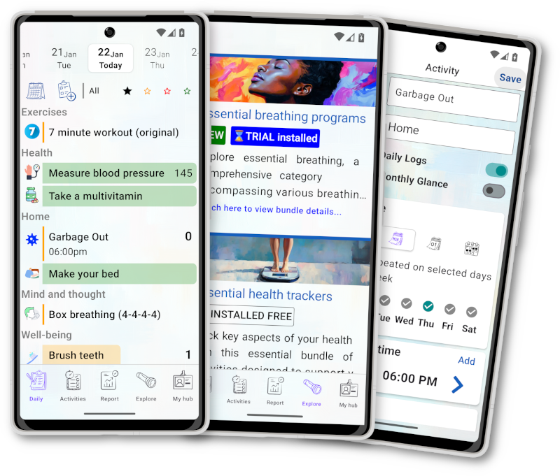 Daytempo User Interface Example
